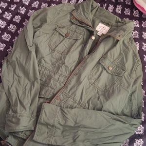 Olive green jacket
